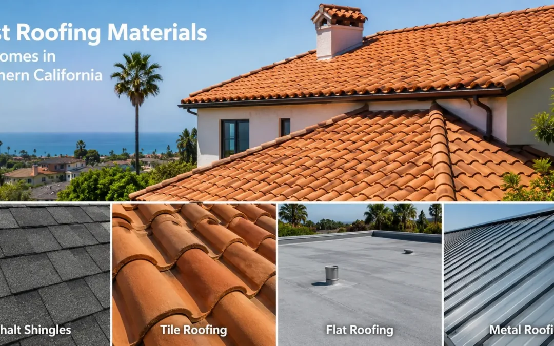Best Roofing Materials for Southern California Homes
