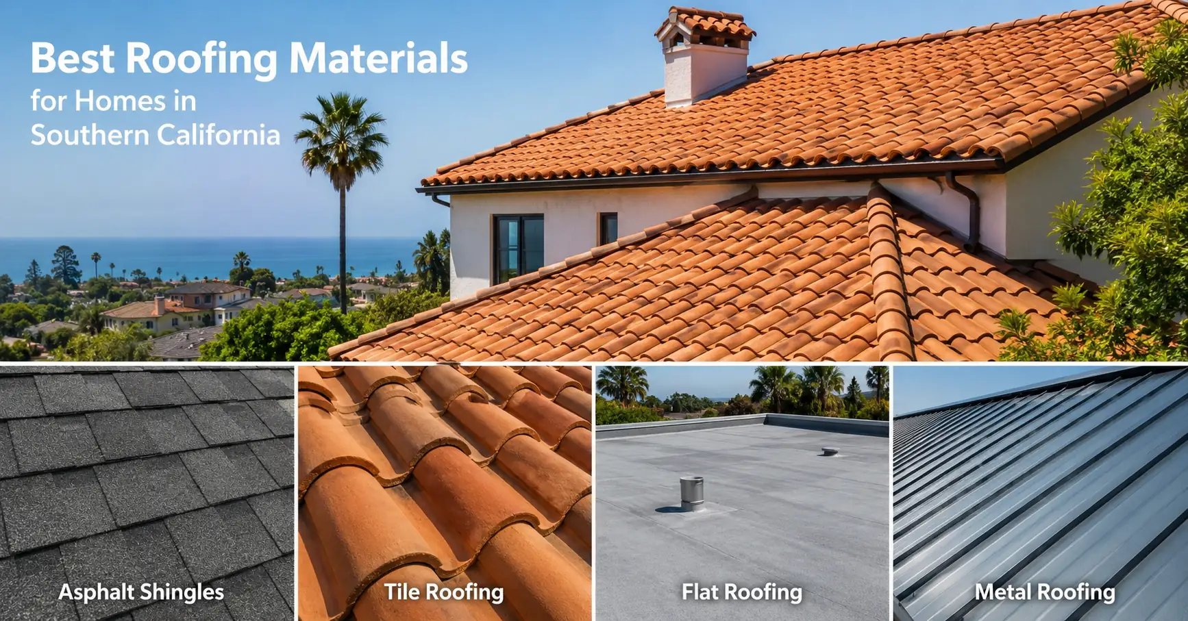 Best Roofing Materials for Southern California Homes